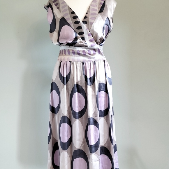 Next Purple Mod Dress - Picture 4 of 11